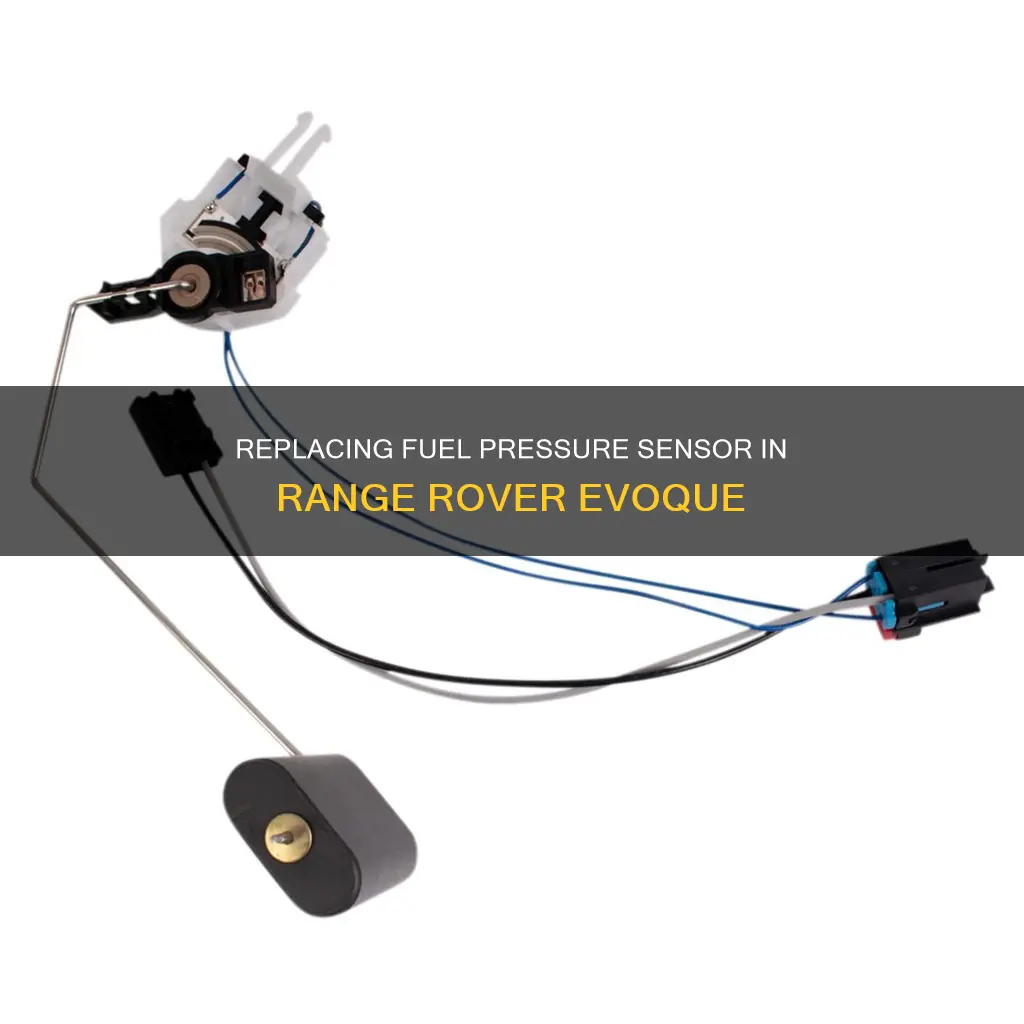 how to replace fuel pressure sensor range rover evoque