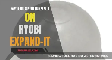 Replacing Ryobi Expand-It's Fuel Primer Bulb: A Step-by-Step Guide