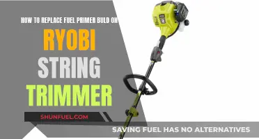 Replacing Ryobi String Trimmer Fuel Primer Bulb: Step-by-Step Guide