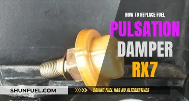 Replacing the Fuel Pulsation Damper in Your RX7