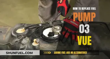 Replacing Fuel Pump in '03 Vue: Step-by-Step Guide