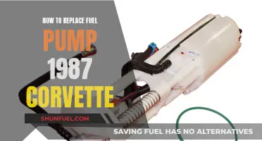 Replacing the Fuel Pump in Your 1987 Corvette: Step-by-Step Guide