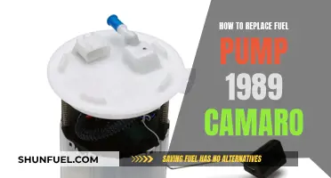 Replacing the Fuel Pump in Your 1989 Camaro: Step-by-Step Guide