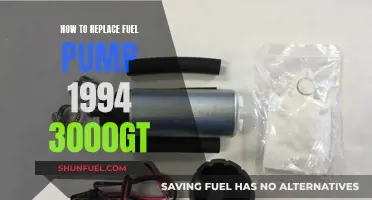 Replacing the Fuel Pump in a 1994 3000GT: Step-by-Step Guide