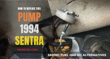 Replacing the Fuel Pump in a 1994 Sentra: Step-by-Step Guide