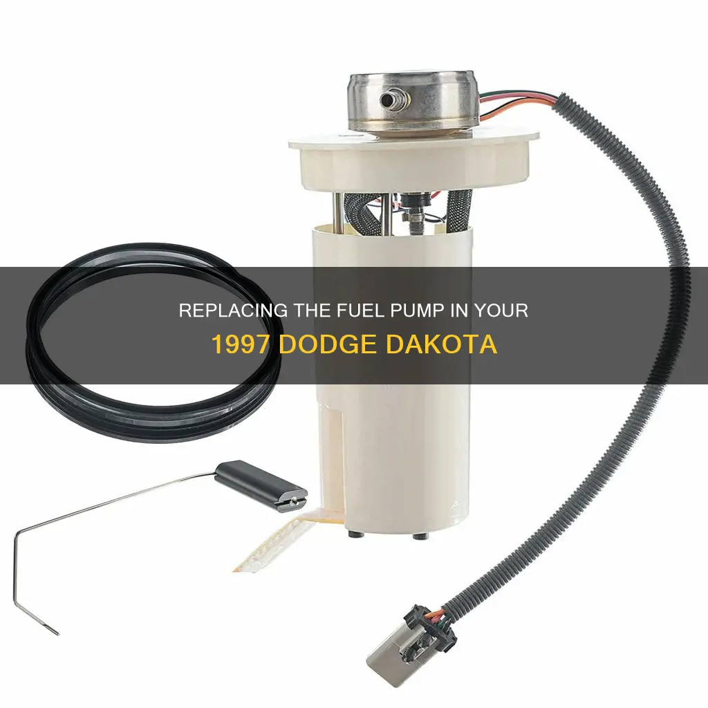 how to replace fuel pump 1997 dodge dakota