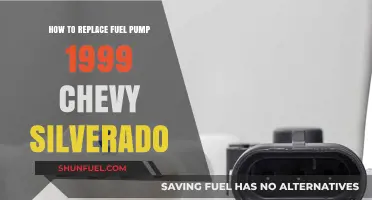 DIY Guide: Replacing the Fuel Pump in a 1999 Chevy Silverado