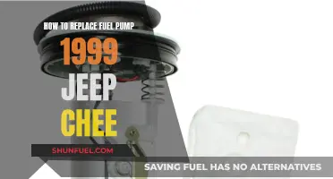 Replacing the Fuel Pump in Your 1999 Jeep Cherokee