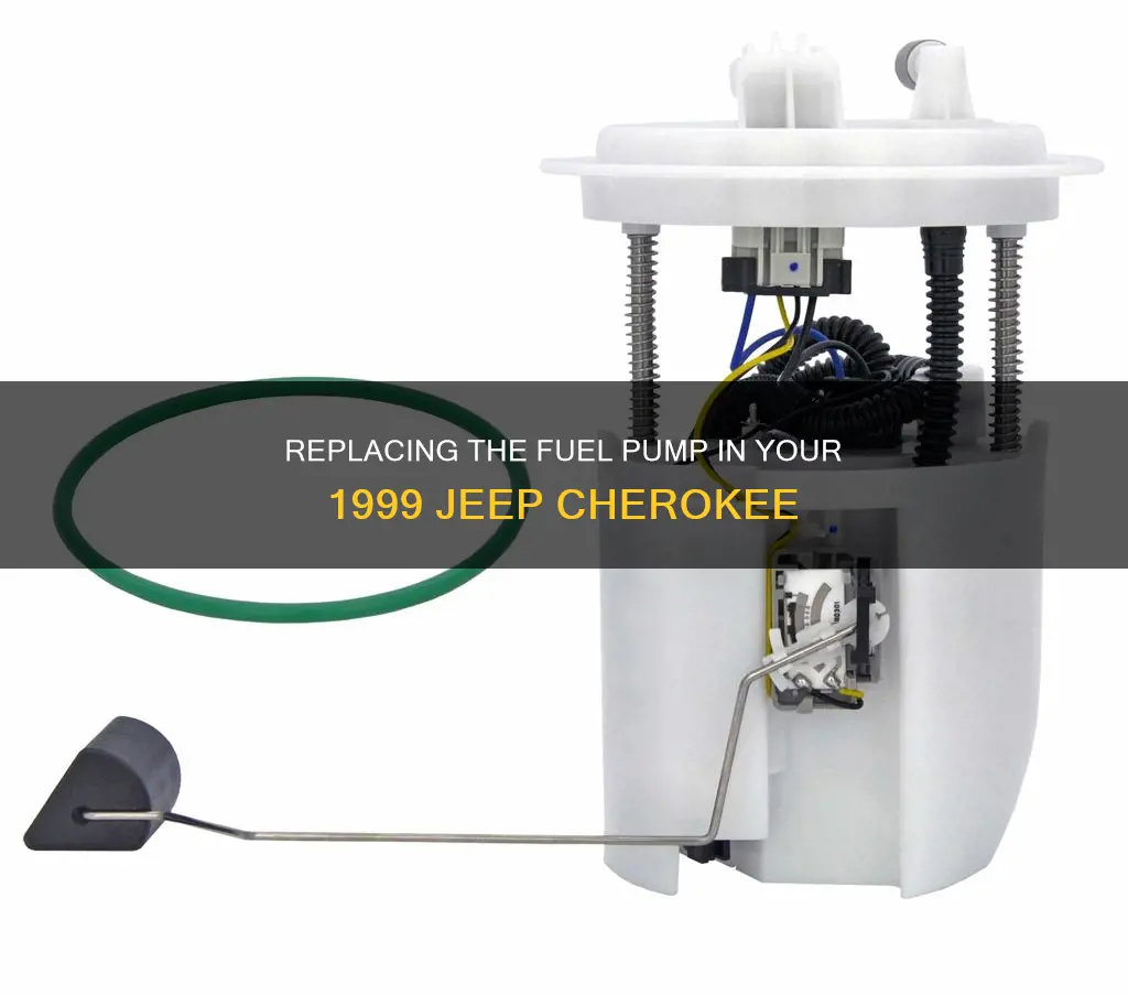 how to replace fuel pump 1999 jeep chee