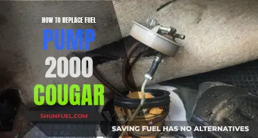 Replacing Fuel Pump in 2000 Cougar: Step-by-Step Guide