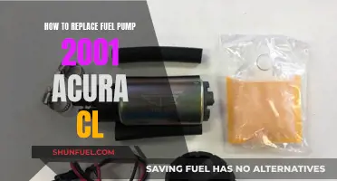 Replacing the Fuel Pump in Your 2001 Acura CL