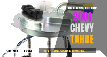 Replacing the Fuel Pump in Your 2001 Chevy Tahoe