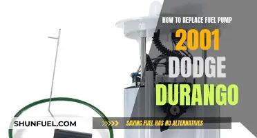 Replacing Fuel Pump in 2001 Dodge Durango: Step-by-Step Guide