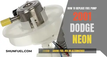 Replacing Fuel Pump in 2001 Dodge Neon: Step-by-Step Guide