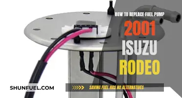 Replacing Fuel Pump in Isuzu Rodeo: Step-by-Step Guide