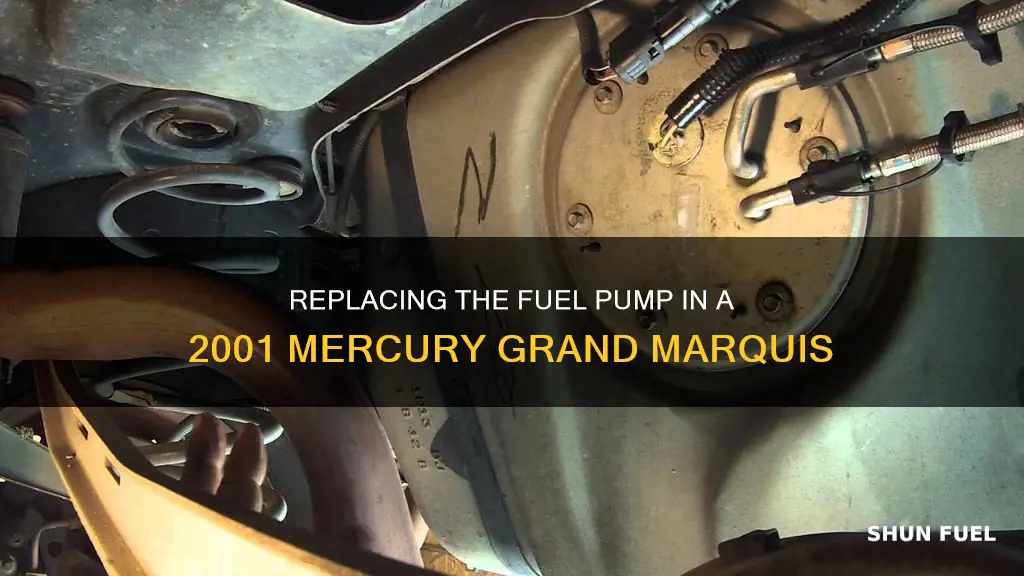 how to replace fuel pump 2001 mercury grand marquis