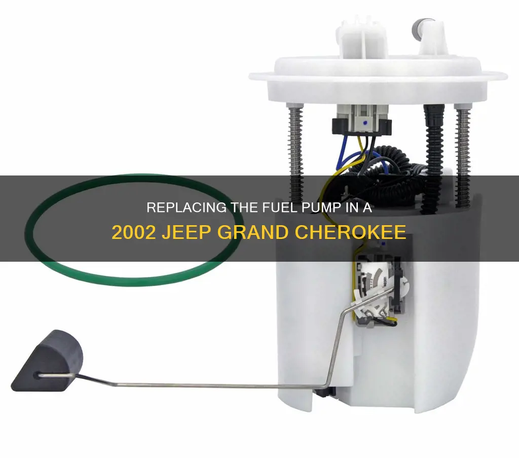 how to replace fuel pump 2002 jeep grand cherokee