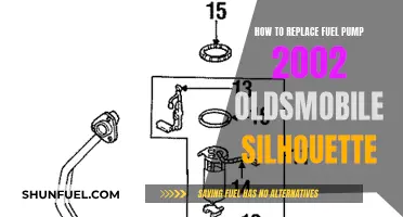 Replacing the Fuel Pump in a 2002 Oldsmobile Silhouette