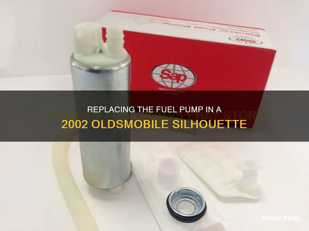 how to replace fuel pump 2002 oldsmobile silhouette