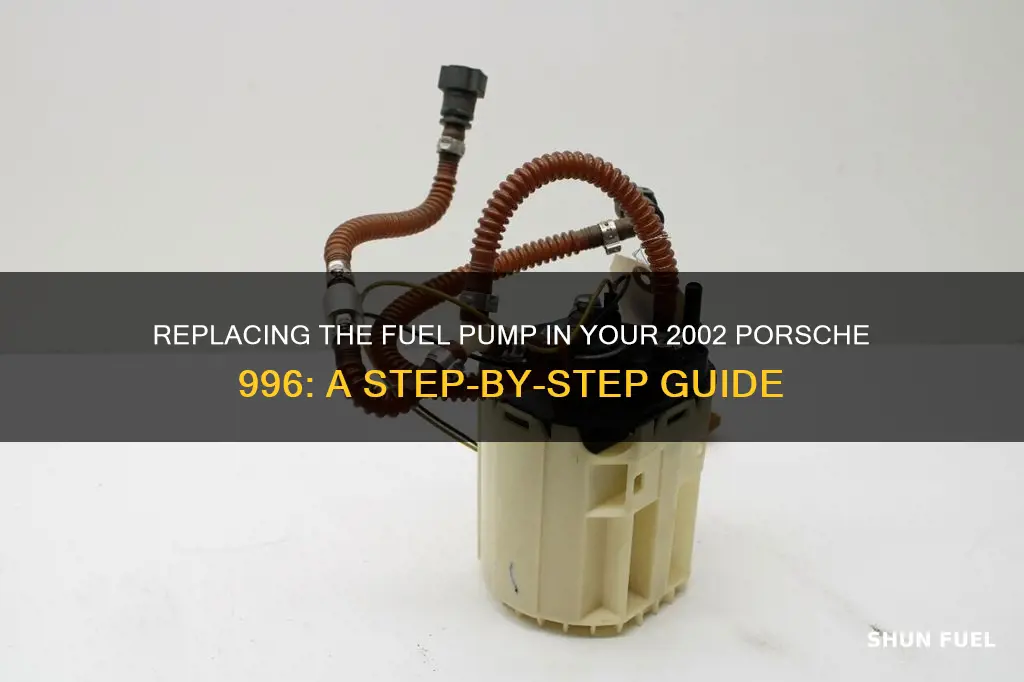 how to replace fuel pump 2002 porsche 996