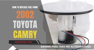 Replacing Fuel Pump in 2002 Toyota Camry: Step-by-Step Guide