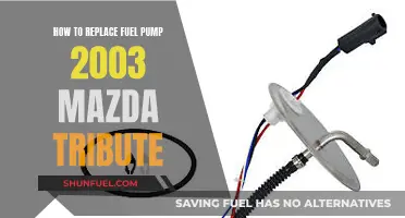 Replacing Fuel Pump in 2003 Mazda Tribute: Step-by-Step Guide