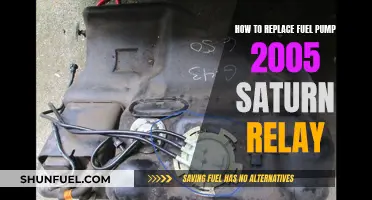 Replacing Fuel Pump in Saturn Relay: Step-by-Step Guide