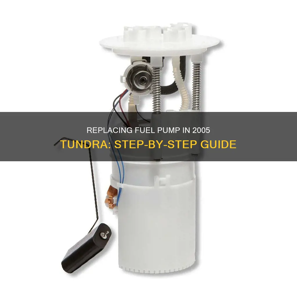 how to replace fuel pump 2005 tundra