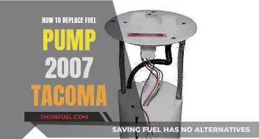 Replacing the Fuel Pump in Your 2007 Tacoma Truck