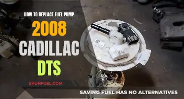 Replacing the Fuel Pump in a 2008 Cadillac DTS