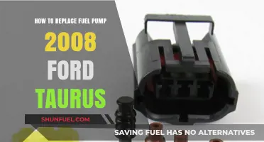 DIY Guide: Replacing the Fuel Pump in a 2008 Ford Taurus
