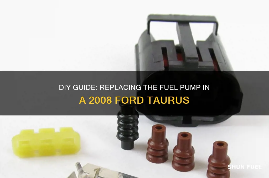 how to replace fuel pump 2008 ford taurus