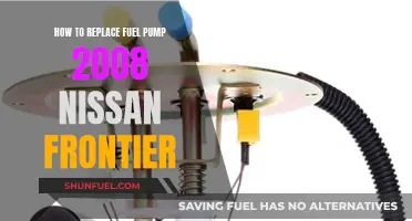 Replacing Fuel Pump in 2008 Nissan Frontier: Step-by-Step Guide