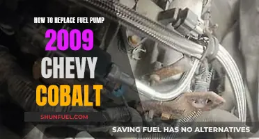 Replacing Fuel Pump in 2009 Chevy Cobalt: Step-by-Step Guide