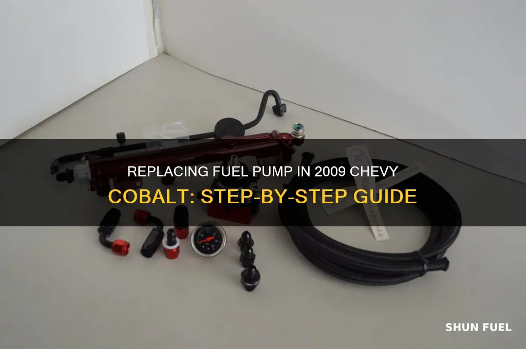 how to replace fuel pump 2009 chevy cobalt