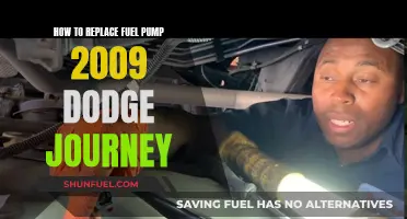 Replacing Fuel Pump in 2009 Dodge Journey: Step-by-Step Guide