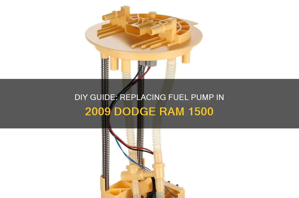 how to replace fuel pump 2009 dodge ram 1500