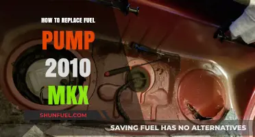 DIY Guide: Replacing the Fuel Pump in a 2010 Lincoln MKX