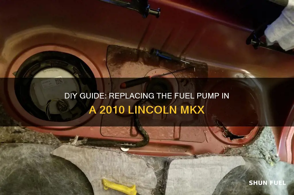 how to replace fuel pump 2010 mkx