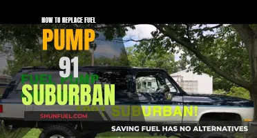 Replacing the Fuel Pump in a 91 Suburban: Step-by-Step Guide