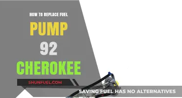 DIY Guide: Replacing the Fuel Pump in a 1992 Cherokee