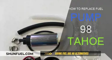 Replacing the Fuel Pump in Your 98 Tahoe: A Step-by-Step Guide