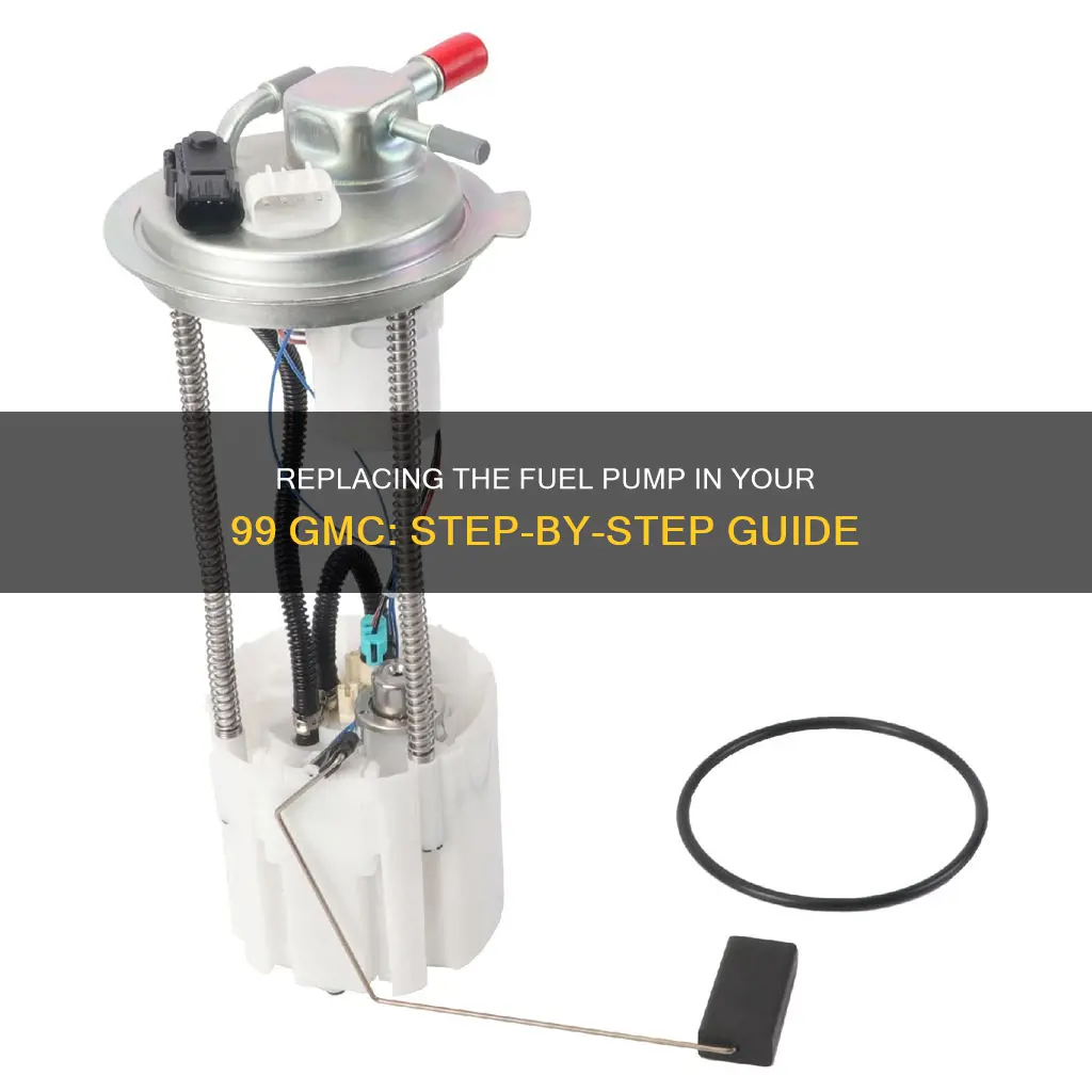 how to replace fuel pump 99 gmc