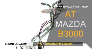 Replacing Fuel Pump in Mazda B3000: Step-by-Step Guide