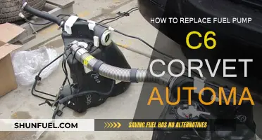 Replacing Fuel Pump in C6 Corvette: Step-by-Step Guide