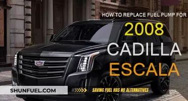 Replacing the Fuel Pump in a 2008 Cadillac Escalade: Step-by-Step Guide