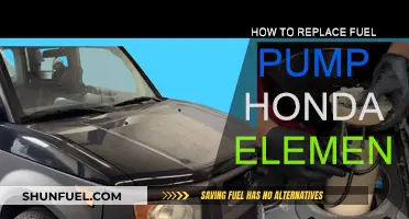 Replacing Fuel Pump in Honda Element: Step-by-Step Guide