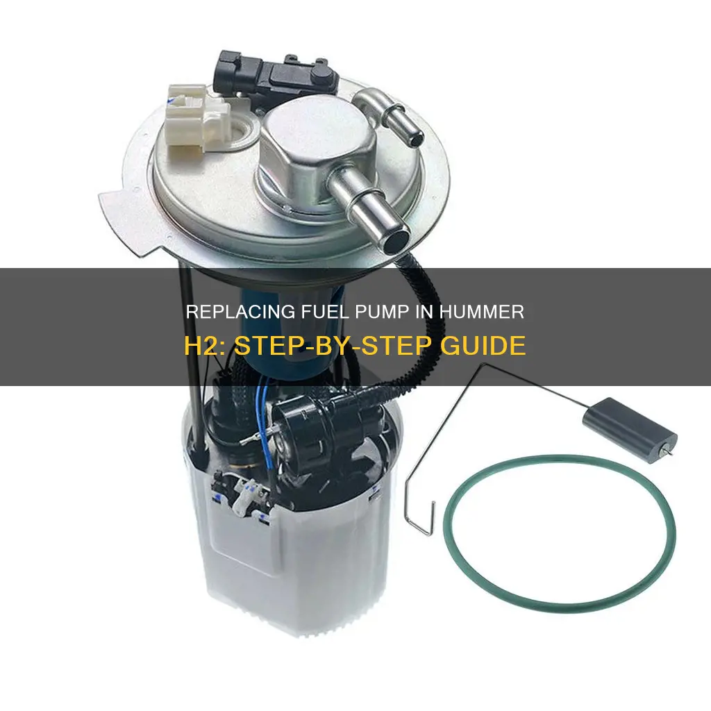 how to replace fuel pump hummer h2