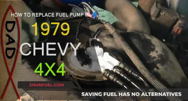 Replacing the Fuel Pump in Your Classic Chevy 4x4