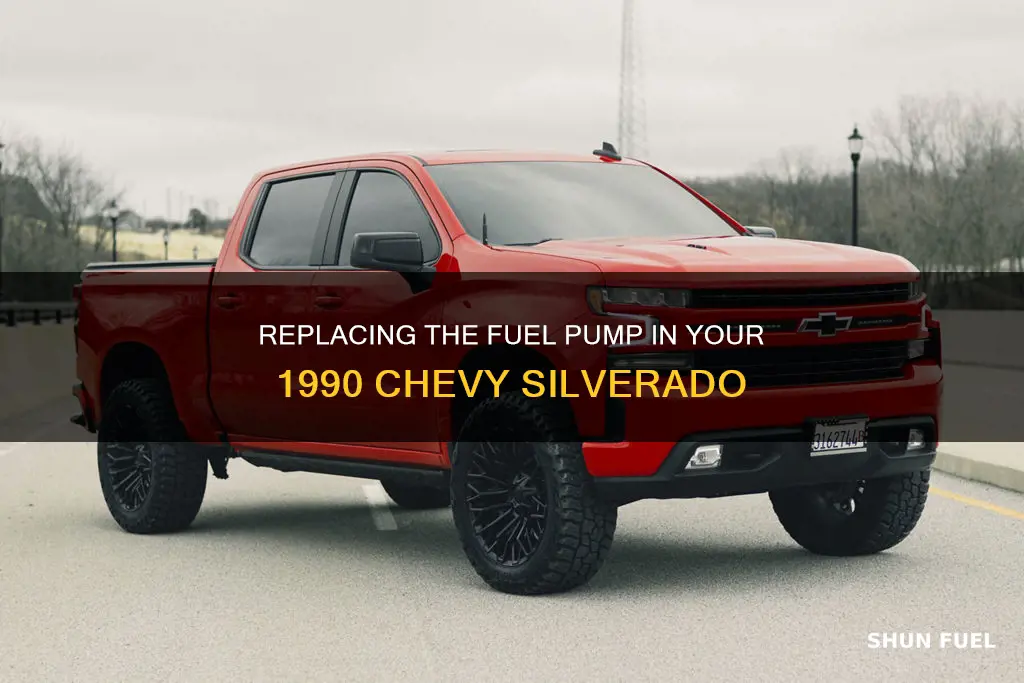 how to replace fuel pump in 1990 chevy silverado